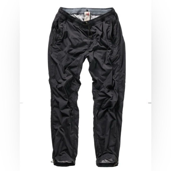 Relwen Other - NWT Relwen Men's Off-Trail Wind Pant Black Fade Small Relaxed Breathable Nylon